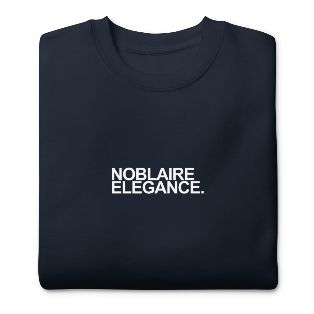 THE REFINED SWEATER - NAVY BLAUW