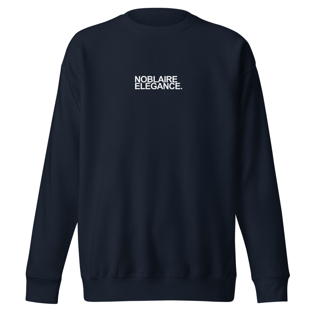 THE REFINED SWEATER - NAVY BLAUW