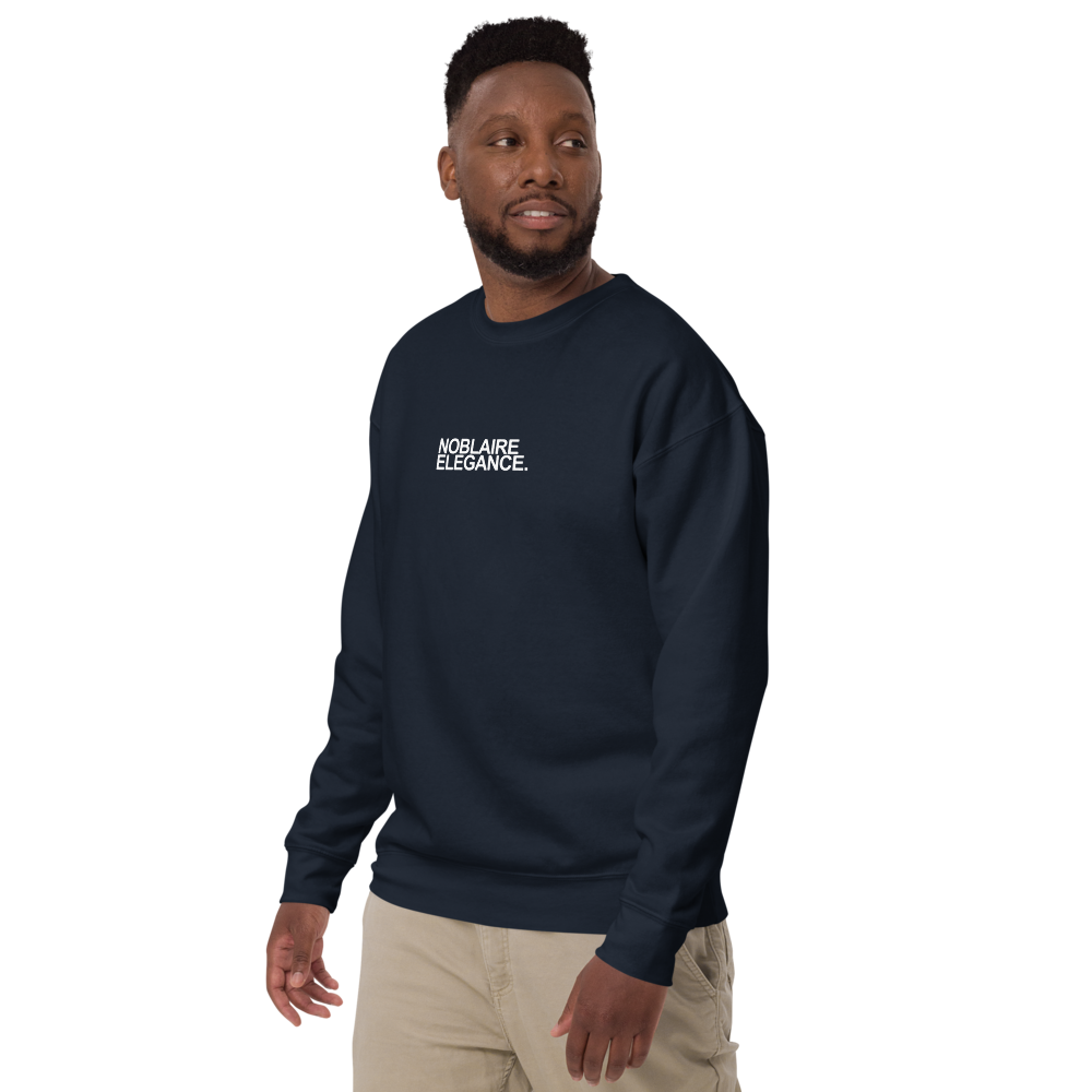 THE REFINED SWEATER - NAVY BLAUW