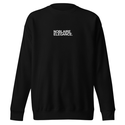 THE REFINED SWEATER - ZWART