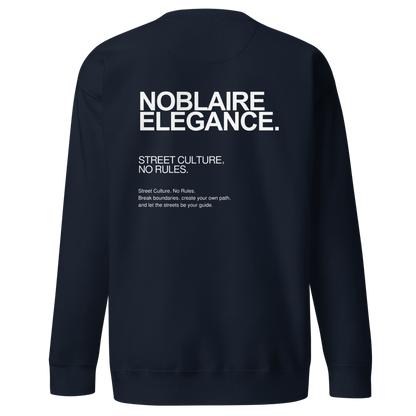 THE REFINED SWEATER - NAVY BLAUW