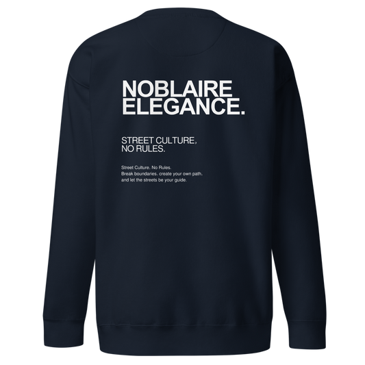 THE REFINED SWEATER - NAVY BLAUW