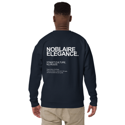 THE REFINED SWEATER - NAVY BLAUW