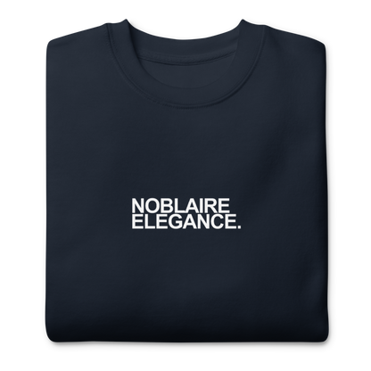 THE REFINED SWEATER - NAVY BLAUW