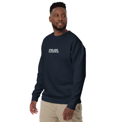 THE REFINED SWEATER - NAVY BLAUW